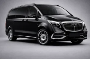 van VIP Maybach chauffeur privé luxe Paris transport haut de gamme