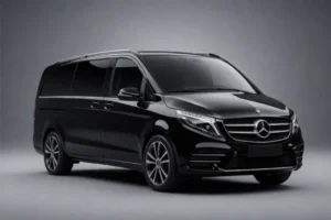 Mercedes Classe V chauffeur privé Paris van luxe 7 passagers
