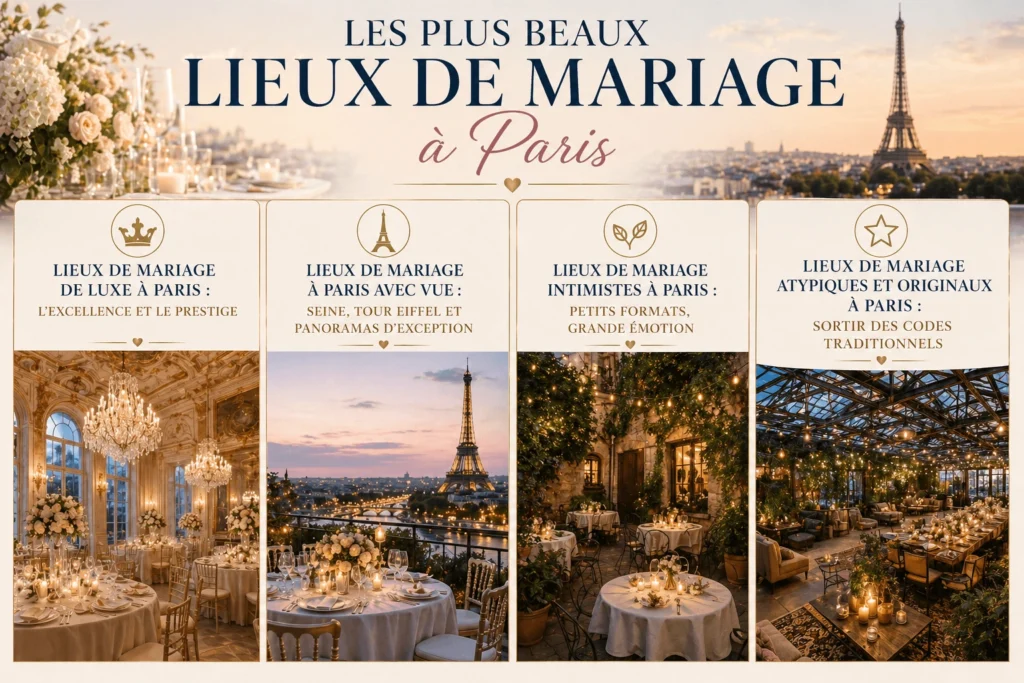 les plus beaux lieux de mariage a paris