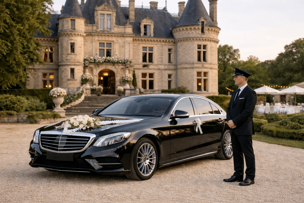 Quel est le prix d’une location de voiture de mariage avec chauffeur ?