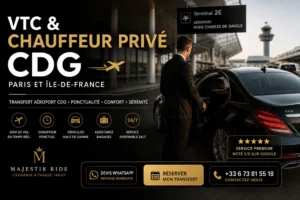 vtc cdg paris