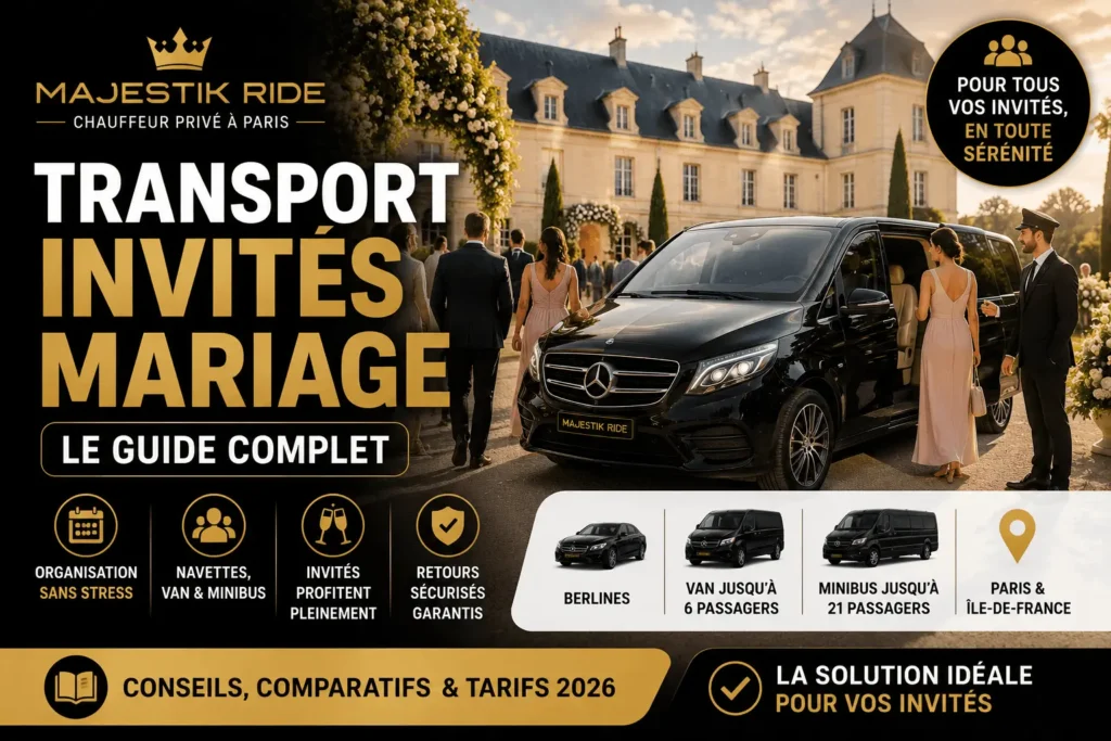Comment organiser le transport des invités pour un mariage ?